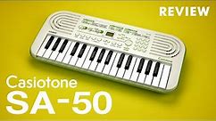 Casiotone SA-50 - Casio's New Mini Keyboard