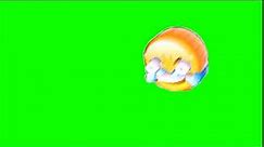 Dying laughing Emoji Green screen Please Subcribe