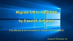 Migrate OS to HDD or SSD