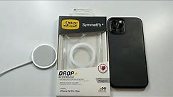 Otterbox Symmetry Series+ Clear Case with MagSafe for iPhone 12 Pro Max Unboxing and Review