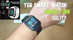 Y68 SMARTWATCH | UNBOXING | AFFORDABLE SMARTWATCH UNDER P300