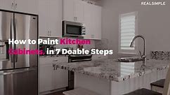 How to Paint Kitchen Cabinets, in 7 Doable Steps - video Dailymotion