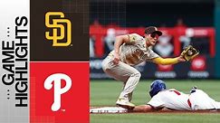Padres vs. Phillies Game 1 Highlights (7/15/23) | MLB Highlights