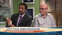 Dr Manish Patel on the Hampton Roads Show talks about the Jiffy Knee