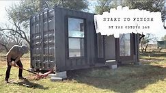 Lakefront Shipping Container Tiny Home Build (with costs)