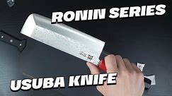 We Unbox the Ronin Series Usuba Kitchen Knife