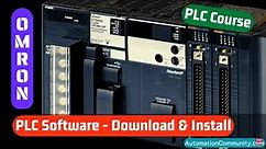 Omron PLC Software Download and Installation - CX Programmer - CX One