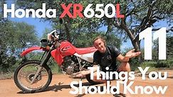 Honda XR650L - 11 Things to Consider Before Buying WATCH NOW!!