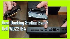 Best Docking Station Ever? Dell WD22TB4 Unboxing Setup & Review