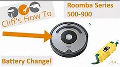 iRobot Roomba 620 Battery Change