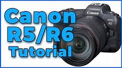Canon R5 Tutorial & R6 Tutorial Training Overview - Free Users Guide