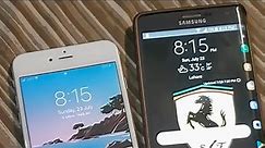 Samsung Note Edge & iPhone 6S Plus in 2024