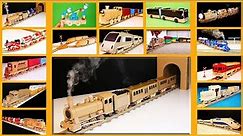 24 Amazing Cardboard Train Models