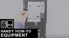 Loading Money Orders into a Certex Printer