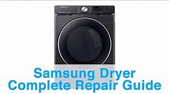 Samsung Dryer Complete Repair Guide - Error Codes and Troubleshooting Tips