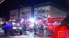 4-alarm fire tears through apartment building in Passaic