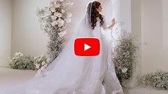 Dubai-based designer crafts Swarovski-studded gown for Sheikha Mahra