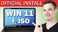⏬ How to Download Official Windows 11 ISO
