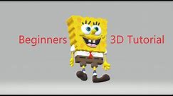 Spongebob Sqaurepants | Paint 3D Tutorial