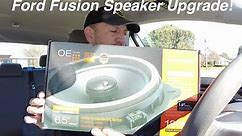 PowerBass OE652-FD 2016 Ford Fusion Speaker Upgrade and Review