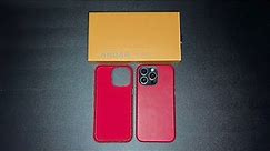 LOOK at that RED!! - Technically Red Andar Aspen for the iPhone 15 Pro Max