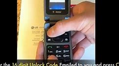 UNLOCK LG GS170 - How to Unlock T-Mobile LG GS170 ...