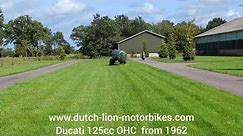 Ducati 125cc OHC from 1962