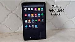 How To Unlock SAMSUNG Galaxy Tab A 8.4 2020 by Unlock Code. - UNLOCKLOCKS.com