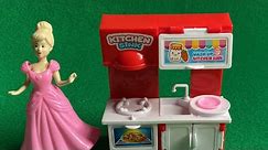 4 Minutes Satisfying with Unboxing Disney Princess Kitchen Playset ASMR, Review Toys Collection ASMR