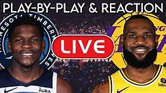 Los Angeles Lakers vs Minnesota Timberwolves LIVE Play-By-Play & Reaction