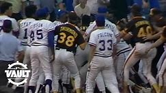 8/12/1984: Benches empty again in Padres-Braves 9th
