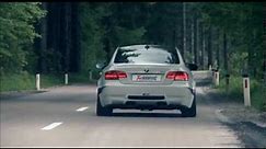 BMW M3 with Akrapovič Evolution Titanium Exhaust System
