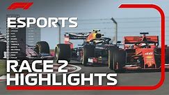F1 Esports Pro Series 2019: Race Two Highlights
