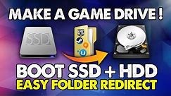 Boot SSD+HDD? Redirect your folders EASY - Tutorial