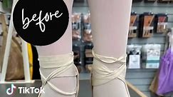 Your feet should look like….feet (!!!) in your pointe shoes. If they look and feel awful and your feet are crammed in your shoes, it’s time to find another fitter. Are your shoes giving you trouble? Comment below for advice! Xo Kristin #pointeshoes #pointeshoefitter #dancersoftiktok #ballet #balletdancer #ballettok #balletcore #dancer #dancelife #ballerinasoftiktok #fyp #beforeandafter