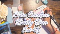 ERIN CONDREN DAILY DUO PLAN WITH ME| April 22nd-April 28th