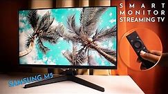 Samsung M5 IPS Smart Monitor 24" | Streaming TV w/ Remote Control