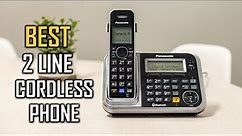 Best 2 Line Cordless Phone in 2023 - Top 5 Review | Cordless Phone System for Home or Small Business