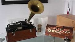 Edison "Suitcase" Home Phonograph C1898-9