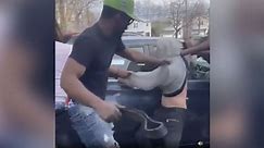 Damn: Thief Got Sentenced To A Whooping With A Belt By The Block Court!