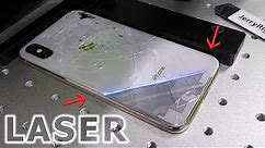 Easiest iPhone Glass Fix – WITH LASERS (Not clickbait)