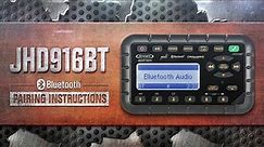 JENSEN® Heavy Duty JHD916BT | Bluetooth Pairing