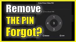 How to REMOVE Pin Password on Firestick 4k if Forgot (Easy Method)