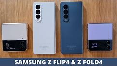 Samsung Galaxy Z Flip 4 and Z Fold 4 | A Look at Samsung's Foldable Smartphones of 2022 in the UAE