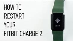 How to restart the Fitbit Charge 2 | EASY STEP BY STEP TUTORIAL