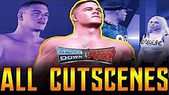 WWE Smackdown Vs Raw - ALL CUT SCENES - Season Mode (Smackdown)