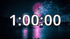 1 Hour Timer With Upbeat Music - Celebration Timer