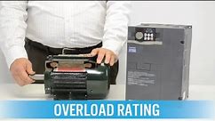 What is Overload Rating, constant torque, and variable torque?