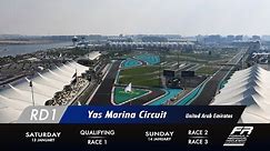 2024 Formula Regional Middle East Championship Round 1 Race 1 - YAS Marina Circuit