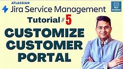 Customize Customer Portal in Jira Service Management - Tutorial #5